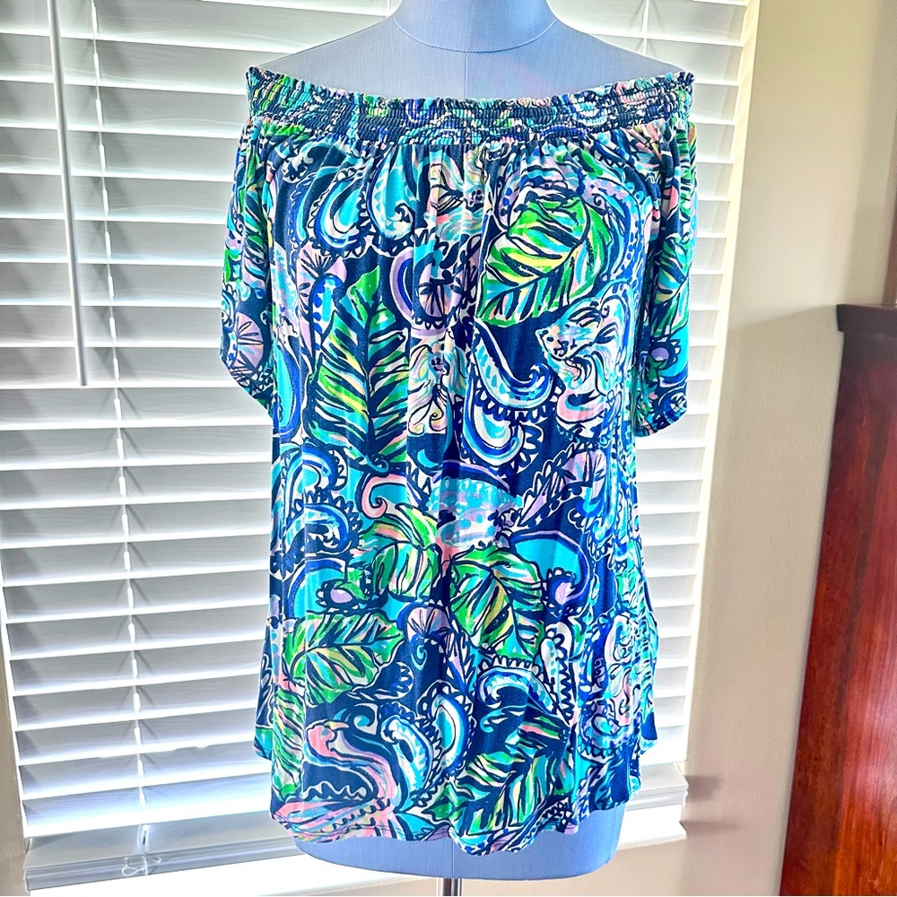 Lilly Pulitzer Almeria Top Medium